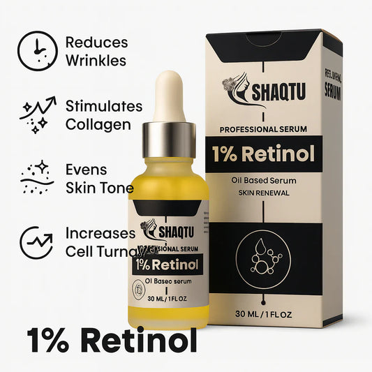 Smooth Texture & Zero Wrinkles: Discover the Power of 1% Retinol Serum
